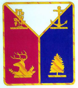 43rd infantry division unit insignia crests